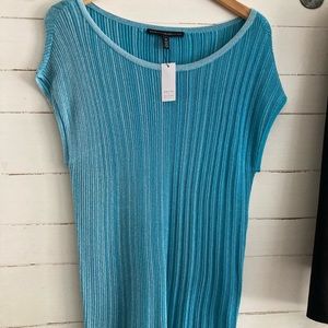 White House Black Market Aqua sweater